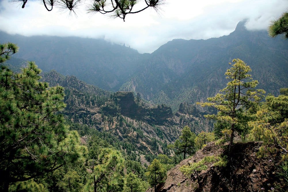 La Caldera de Taburiente a La Palma