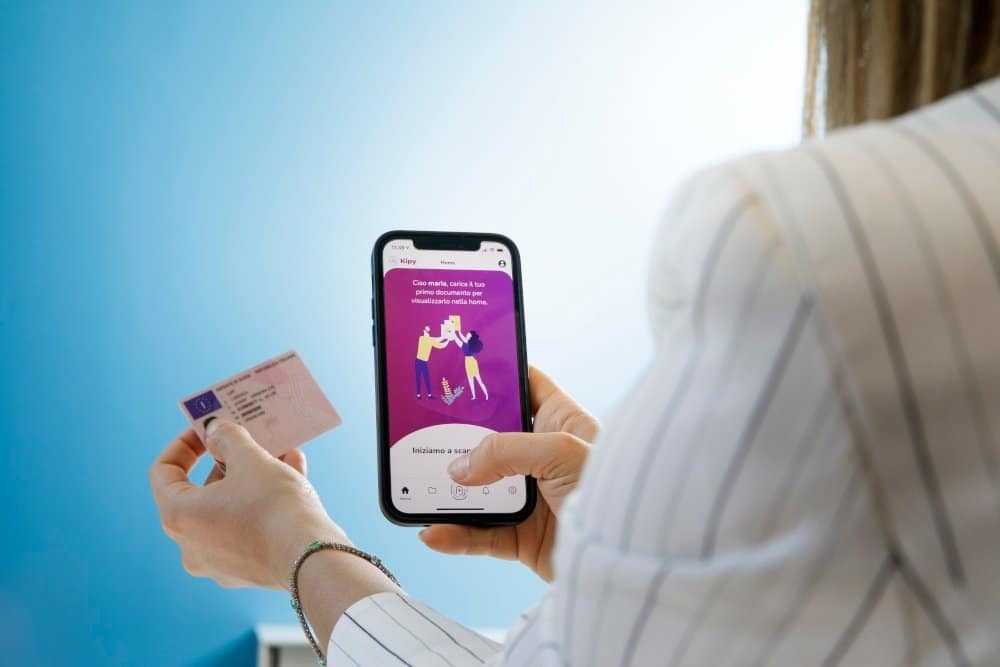 una schermata dell'app Kipy