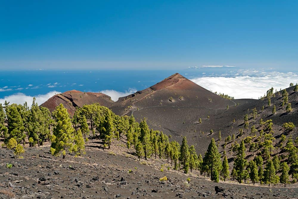 il sentiero dei vulcani a La Palma