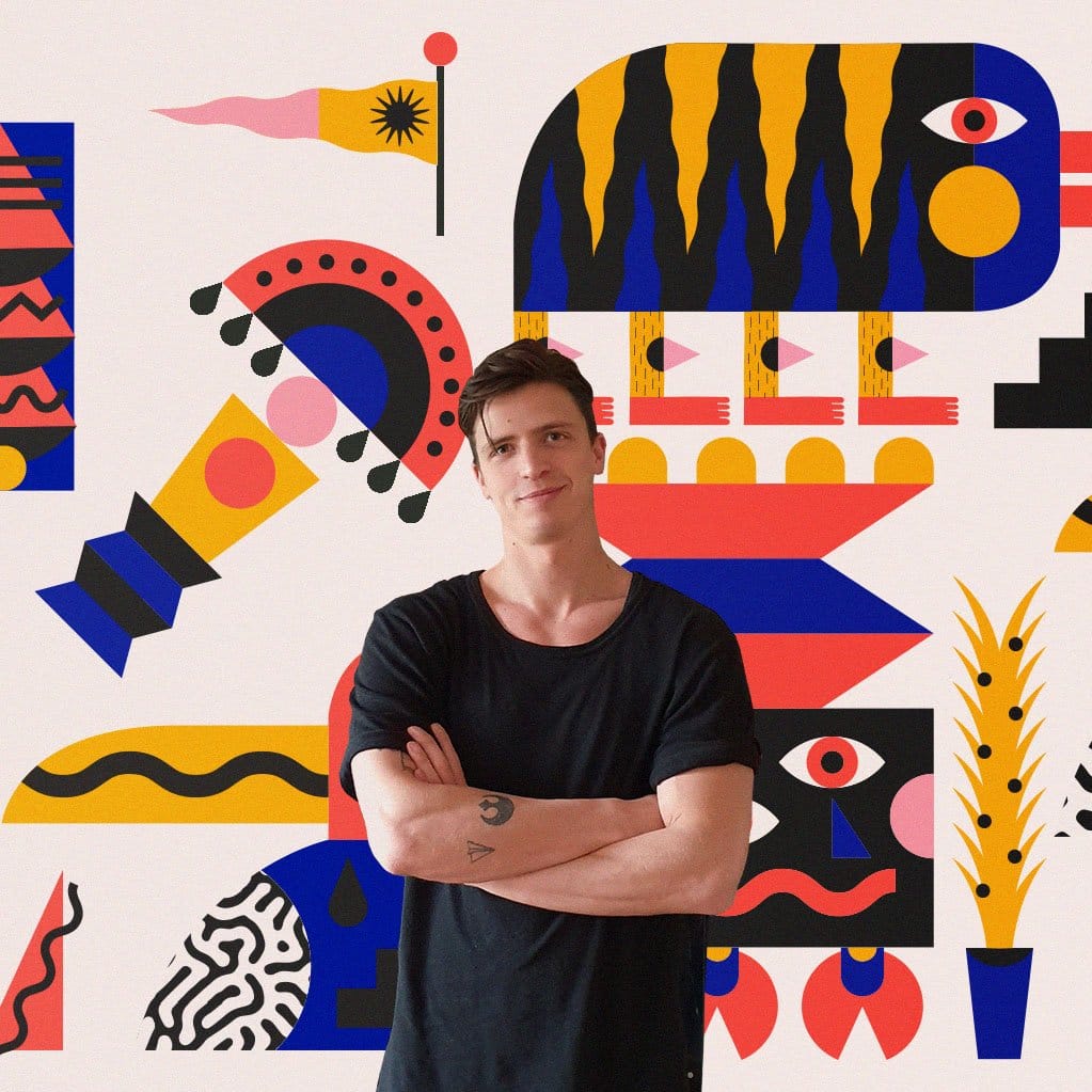 le grafiche di Marco Oggian per Campari Soda