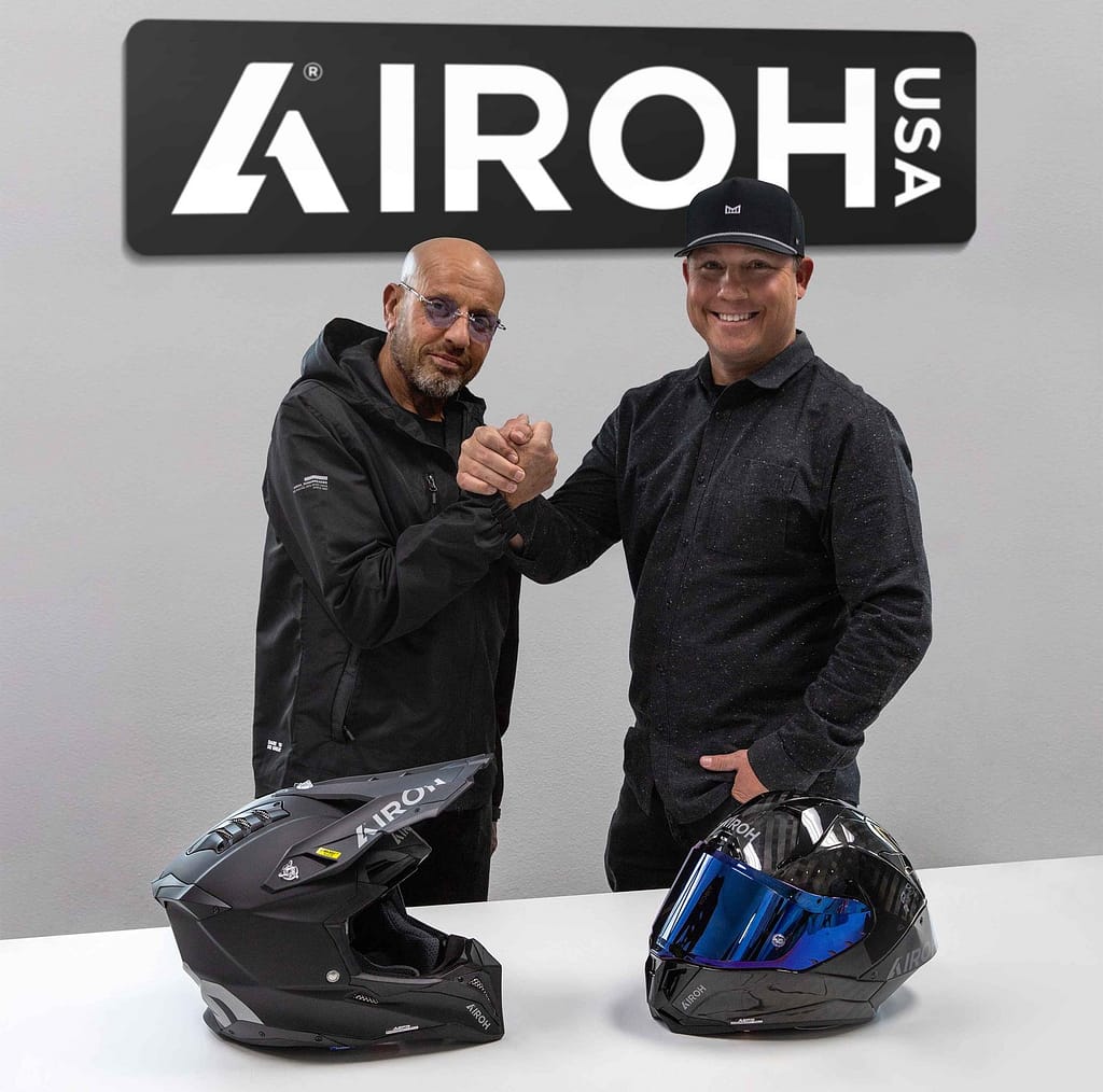 Antonio Locatelli e Dennis Bloch di Airoh USA