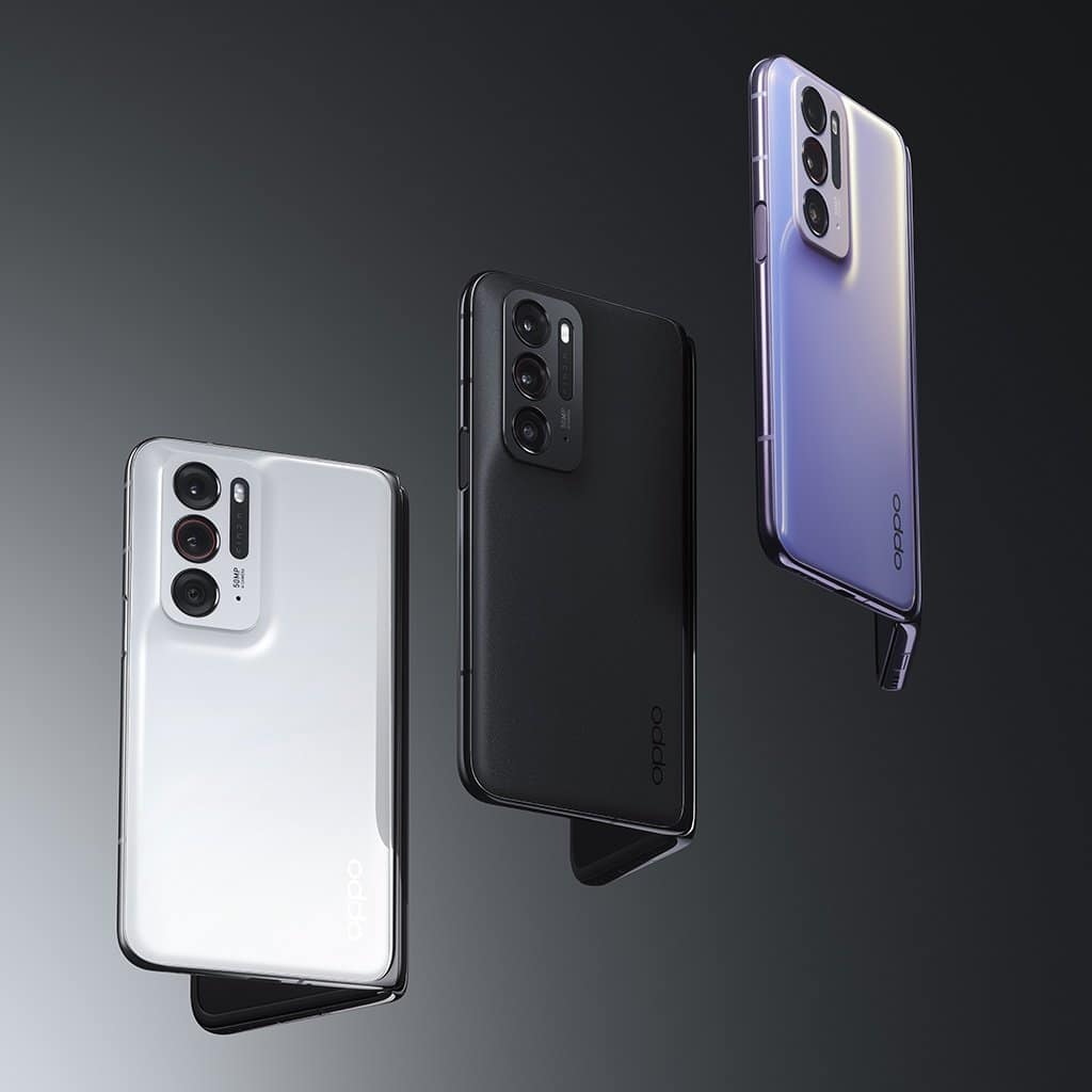 i tre colori di Oppo Find N