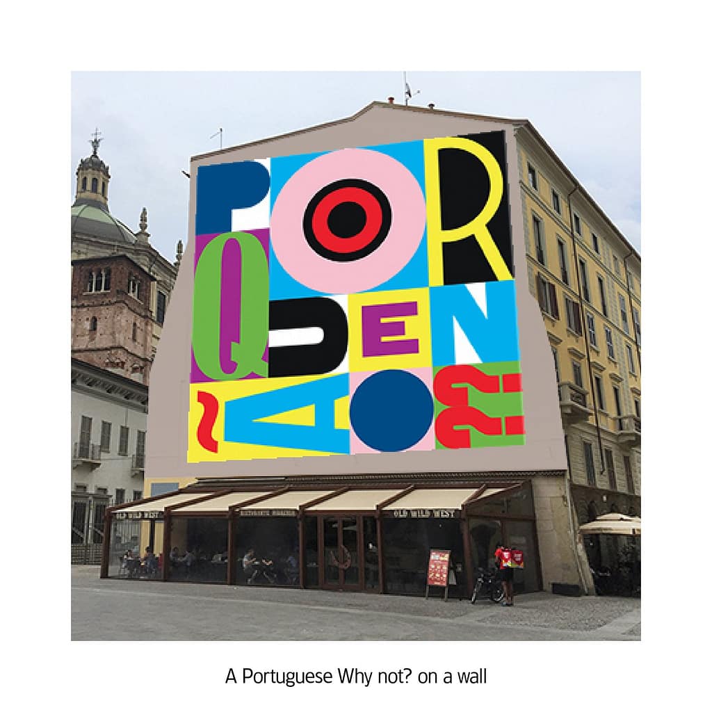 street art "why not"