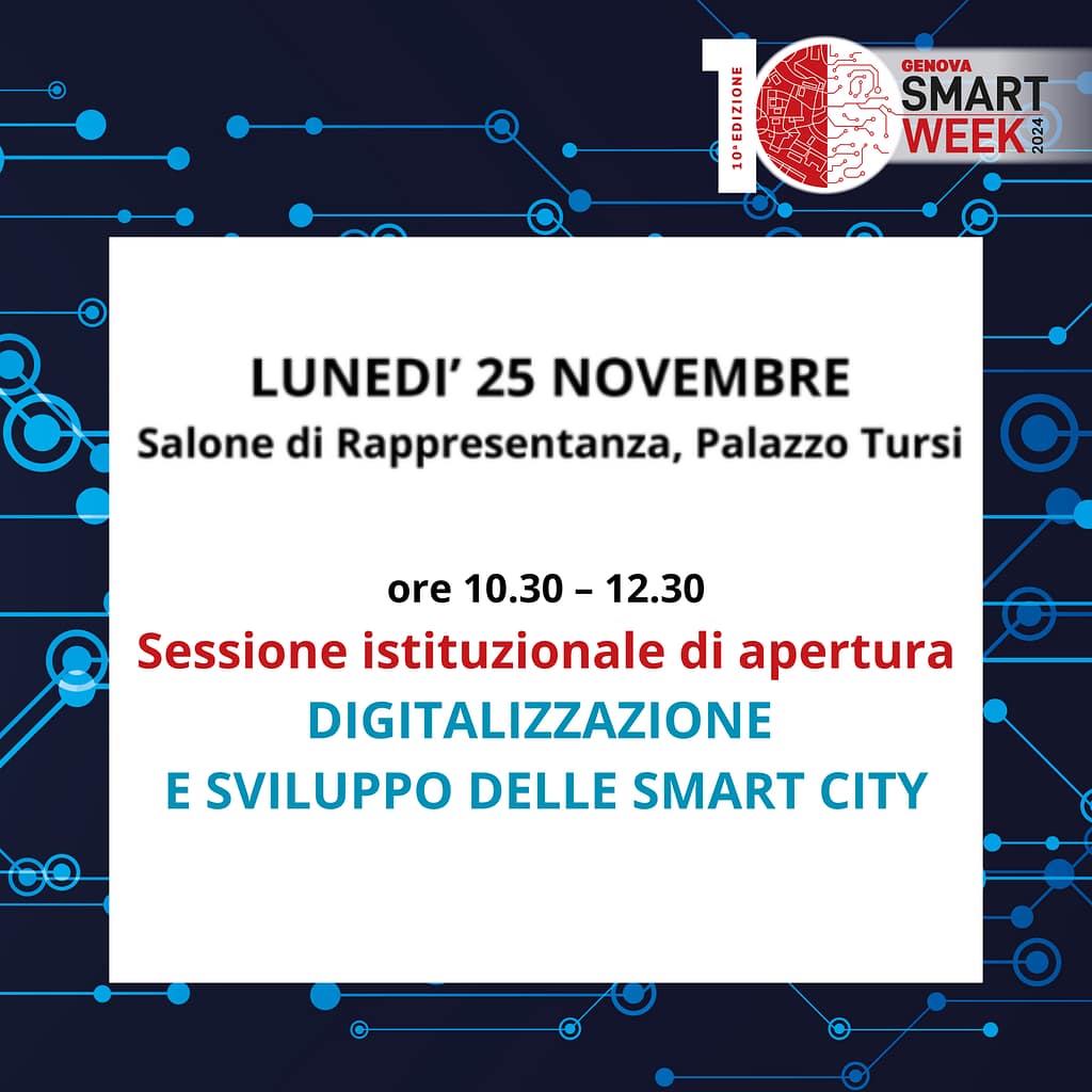 programma genova smart week2024