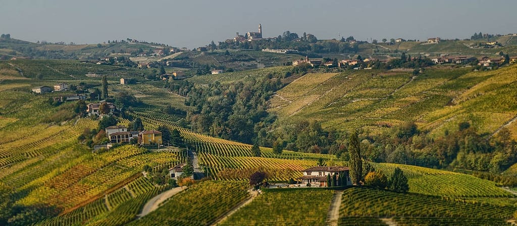 una veduta del monferrato