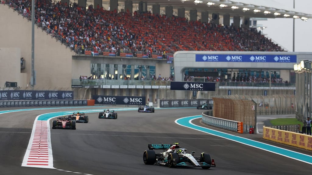 il tracciato del GP di Abu Dhabi