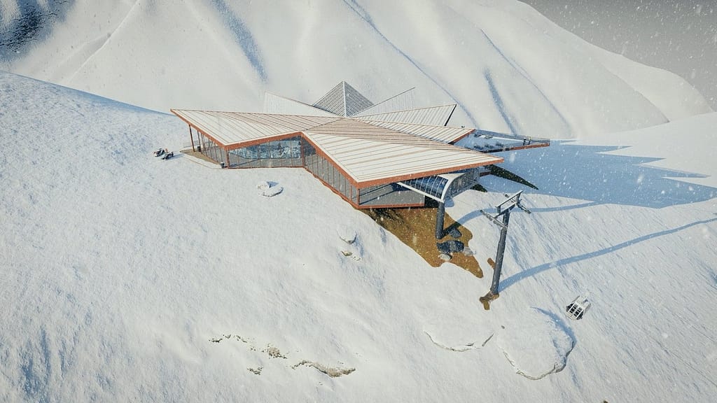 Ristorante panoramico a stella per PILA