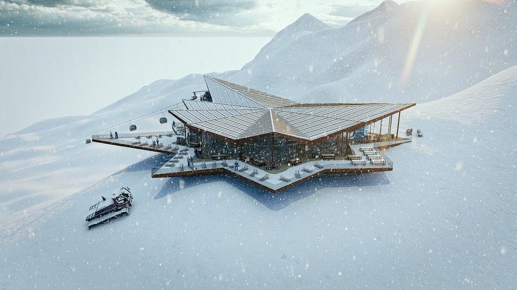 Ristorante panoramico a stella per PILA