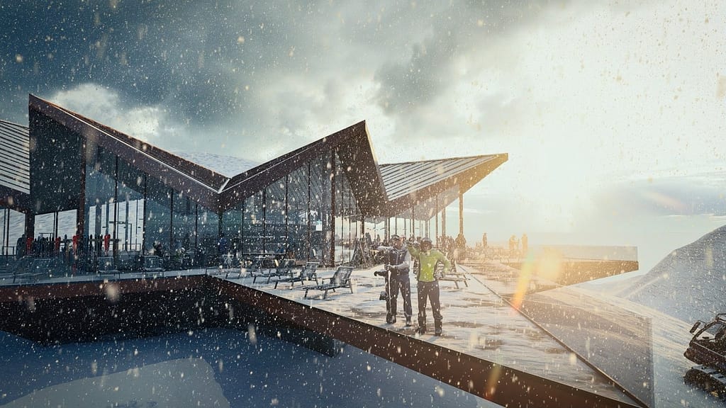 Ristorante panoramico a stella per PILA