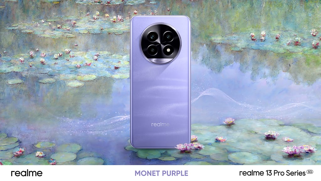 realme 13 pro series, Monet Purple