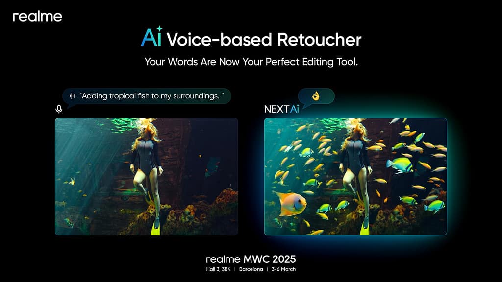 NEXT AI: la creatività alimentata dall'AI realme