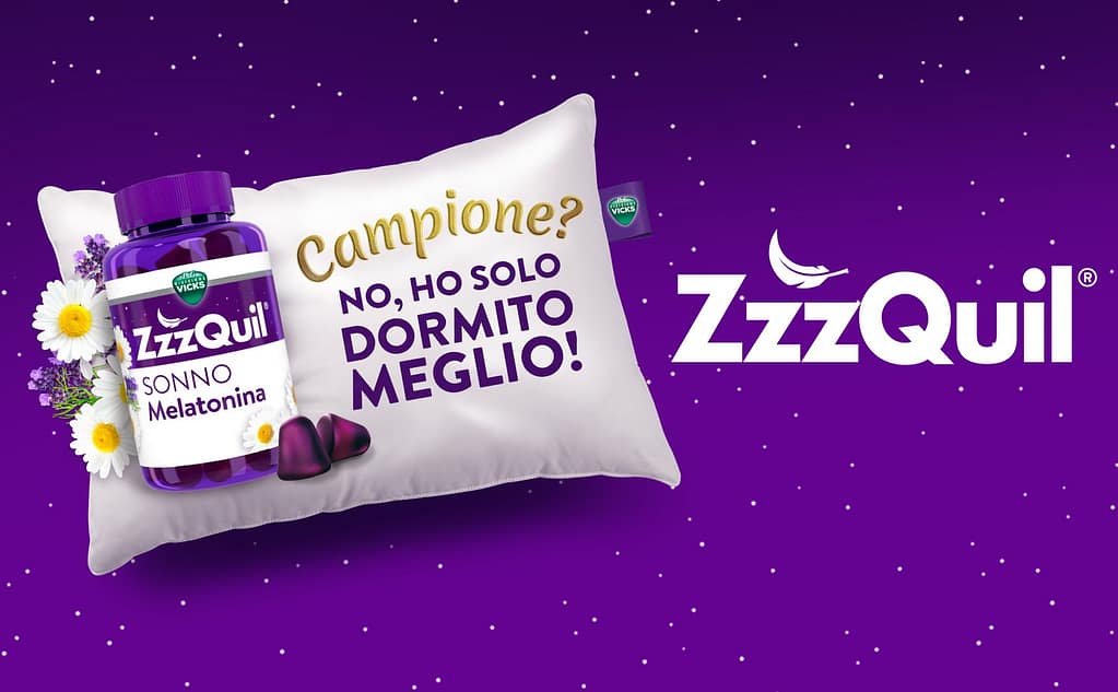 pubblicità ZzzQuil
