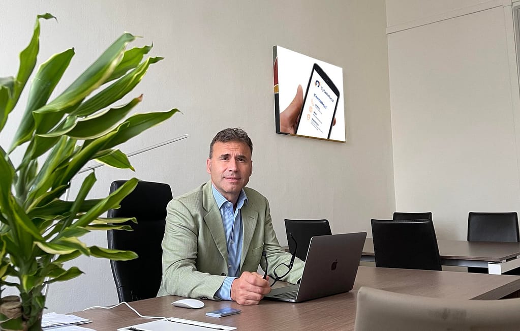 Gianluca Mandotti, il CEO di CybeRefund