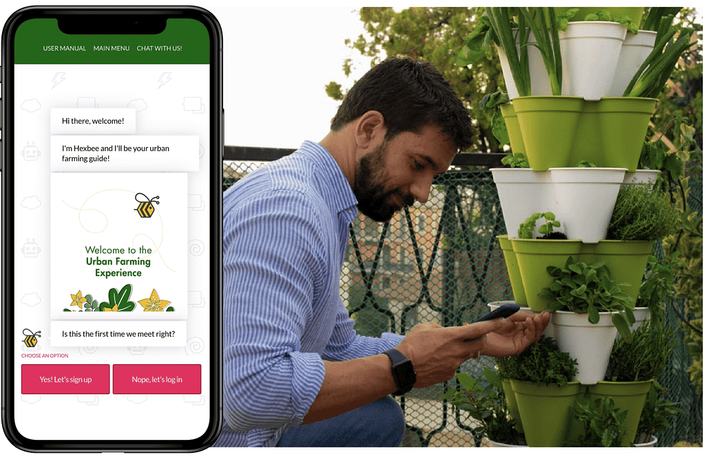 Poty app controllo orto