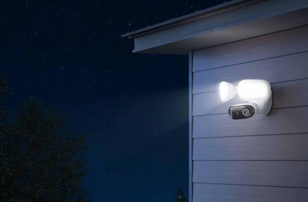 Elite Floodlight WiFi telecamera AI