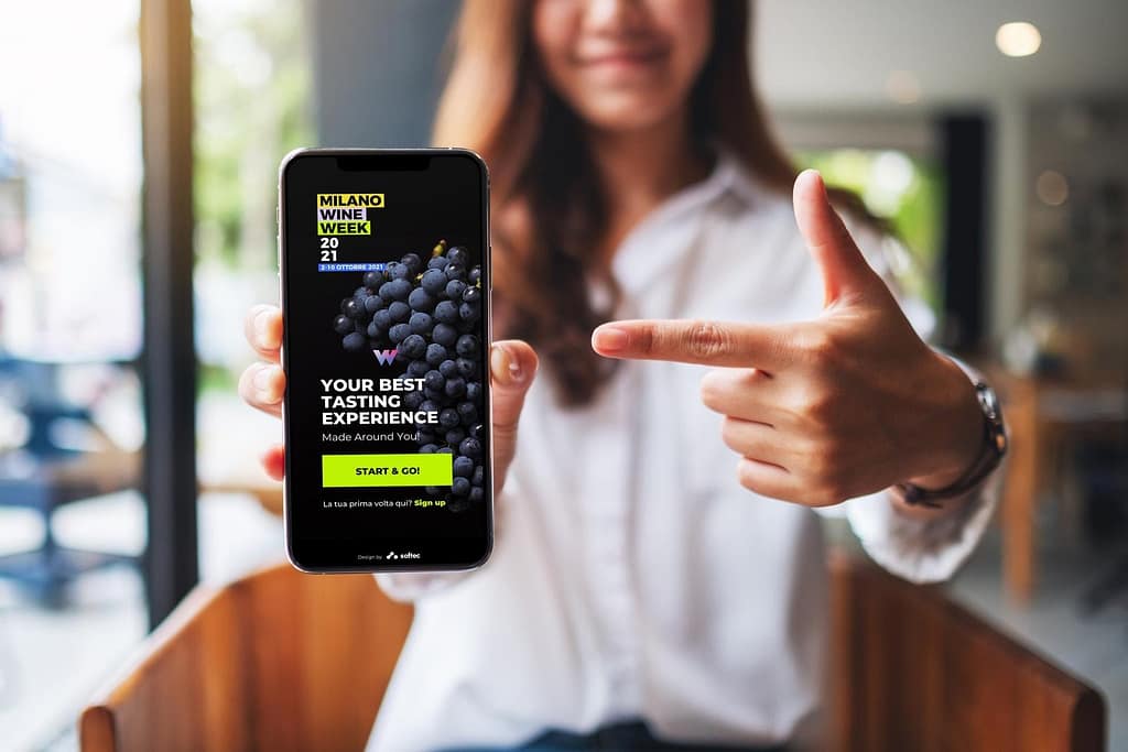 la nuova app W di milano wine week