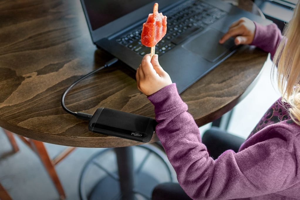 la ssd portatile crucial x8