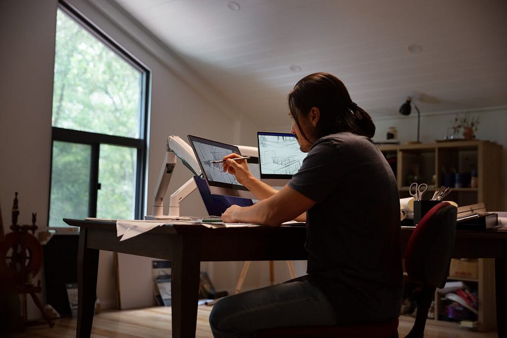 espresso portable touch display