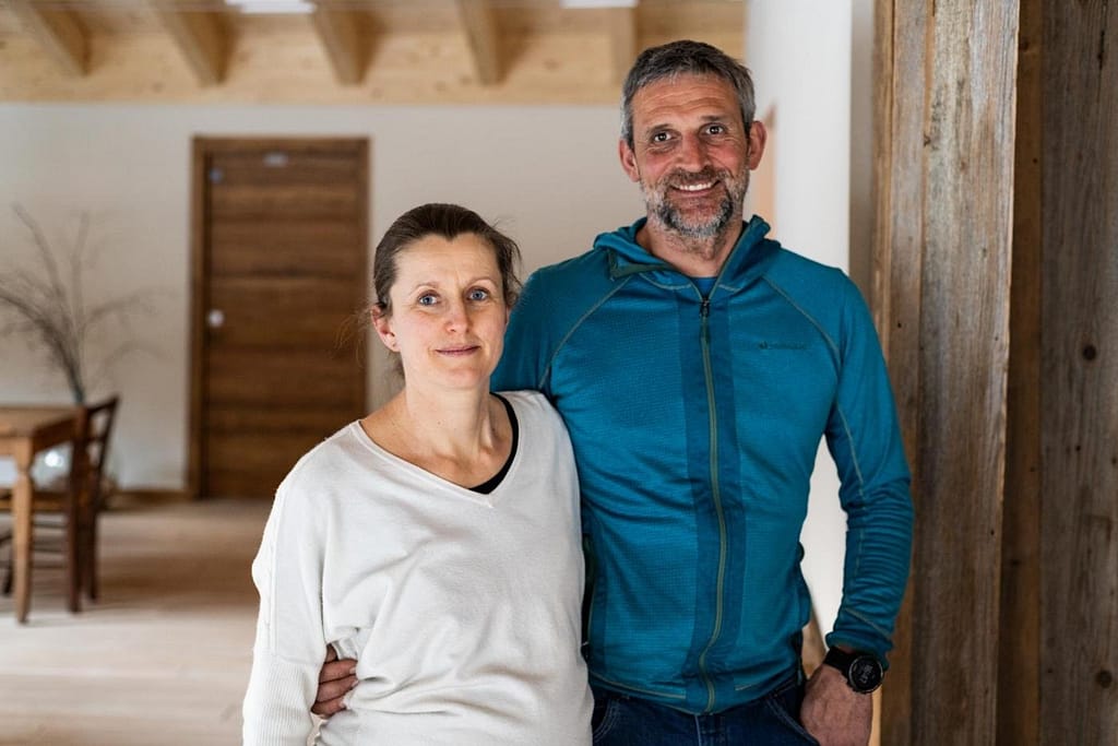 renato Botte e la moglie manuela