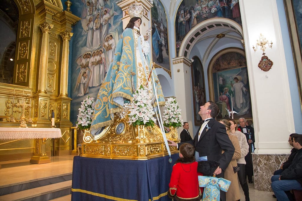 Festa della Virgen del Castillo a Yecla, Murcia (Spagna)