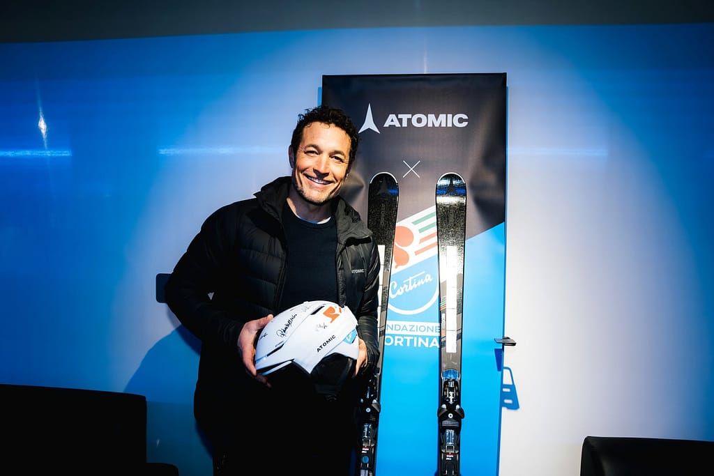 Giorgio rocca a Cortina Ski WorldCup 2025 -Ph: Riccardo De Conti