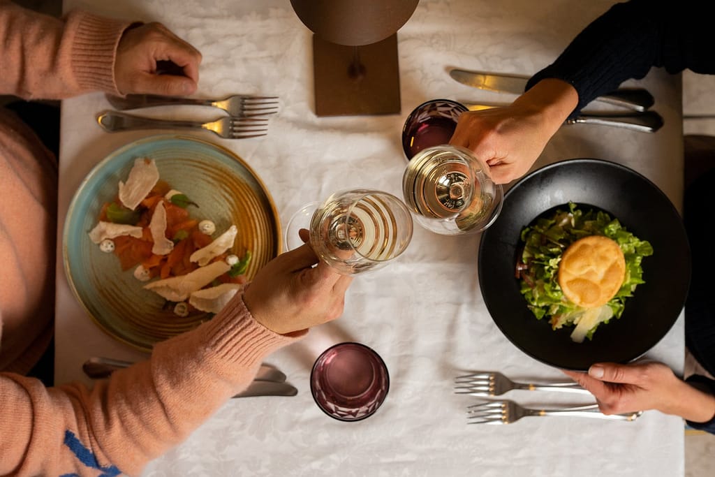 una bella cena al Pineta Nature Resort