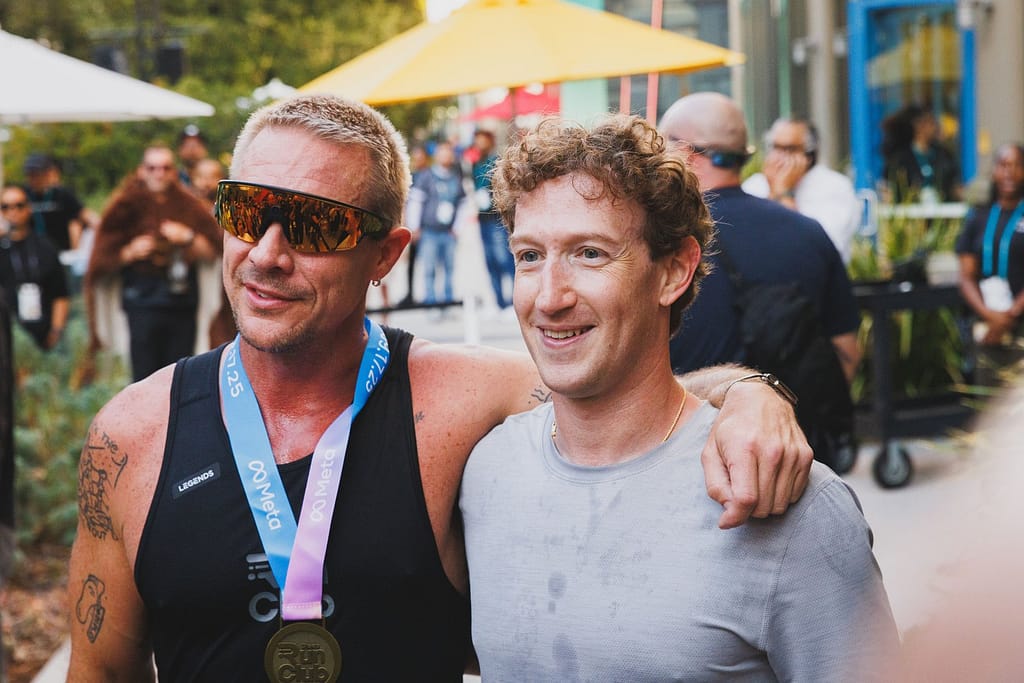 Diplo and Mark Zuckerberg al Meta Connect 2025