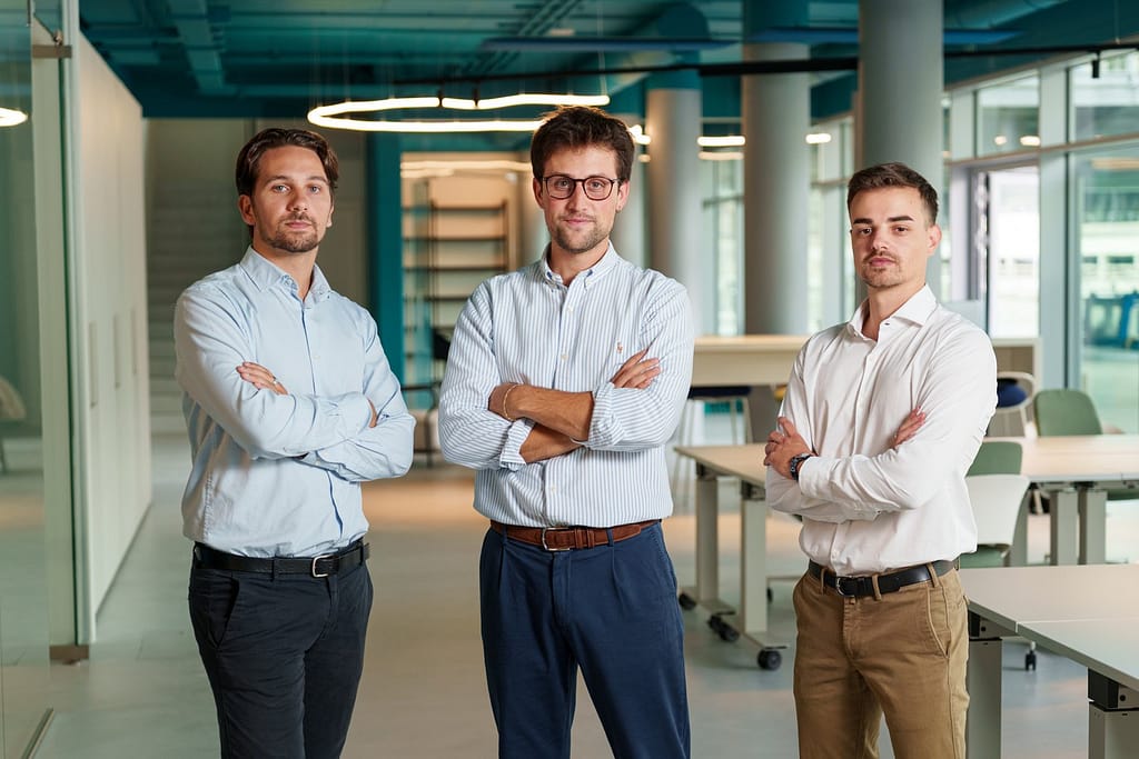 Hodli founders: Gianluca Sommariva, Gianluca Boleto e Lorenzo Maffia