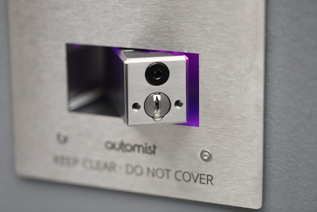 Automist: Il sistema antincendio con AI progettato per inserirsi negli interni perfettamente sia sotto il profilo estetico che impiantistico