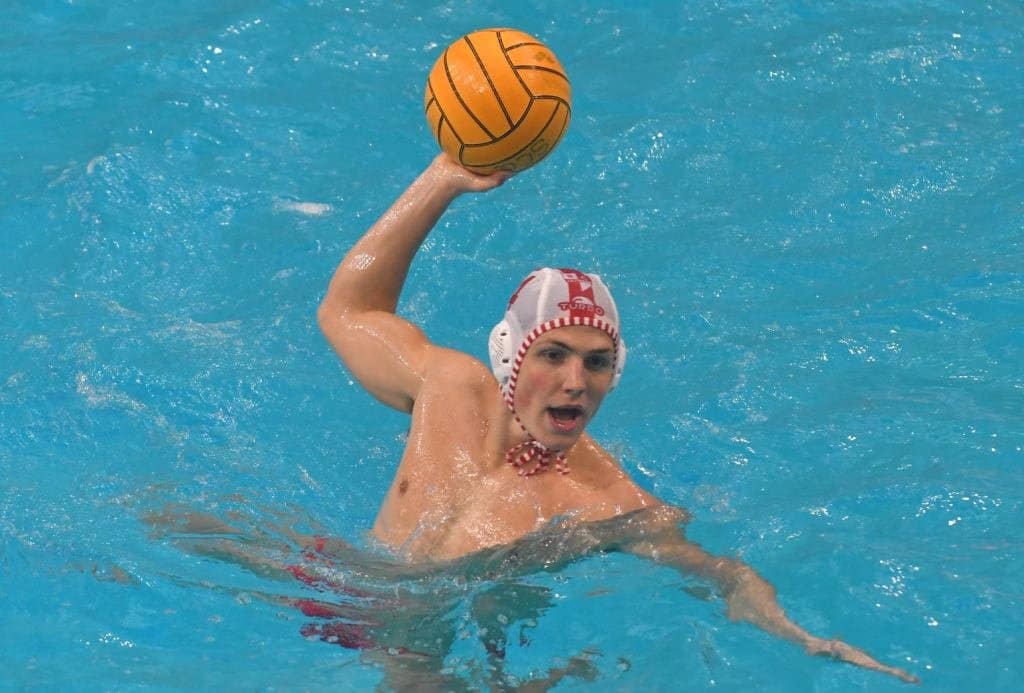 un giocatore del Quinto pallanuoto