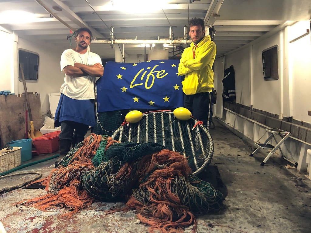 I ricercatori durante le prove sperimentali con il SED