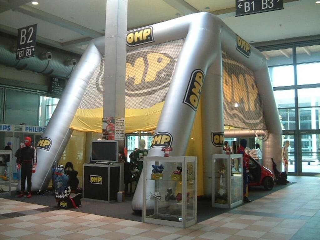 omp stand gonfiabile