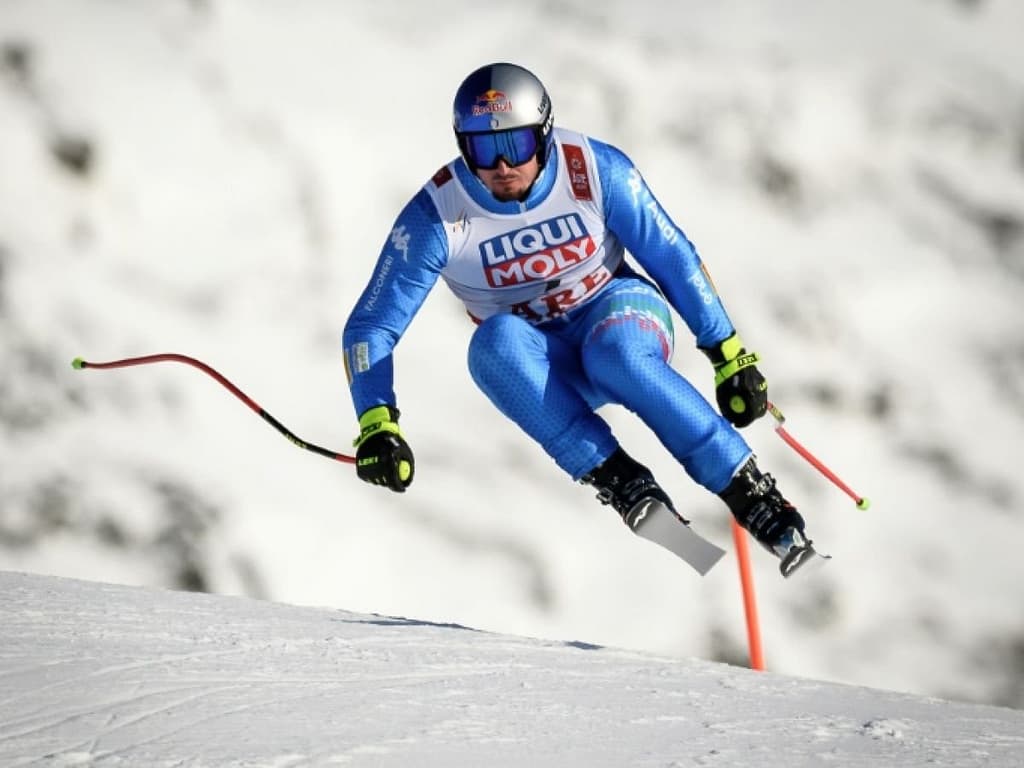 il mitico Dominik Paris in discisa libera