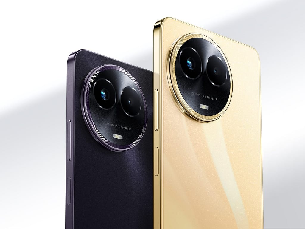 realme 11 5G black anfd gold