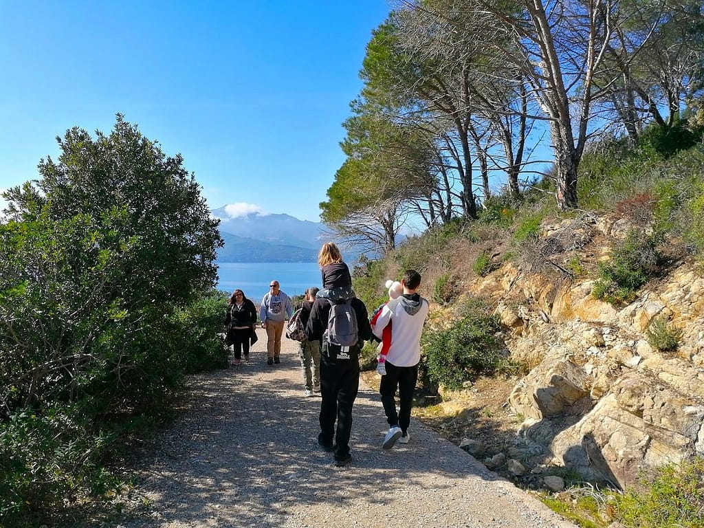 passeggiata all'isola d'elba