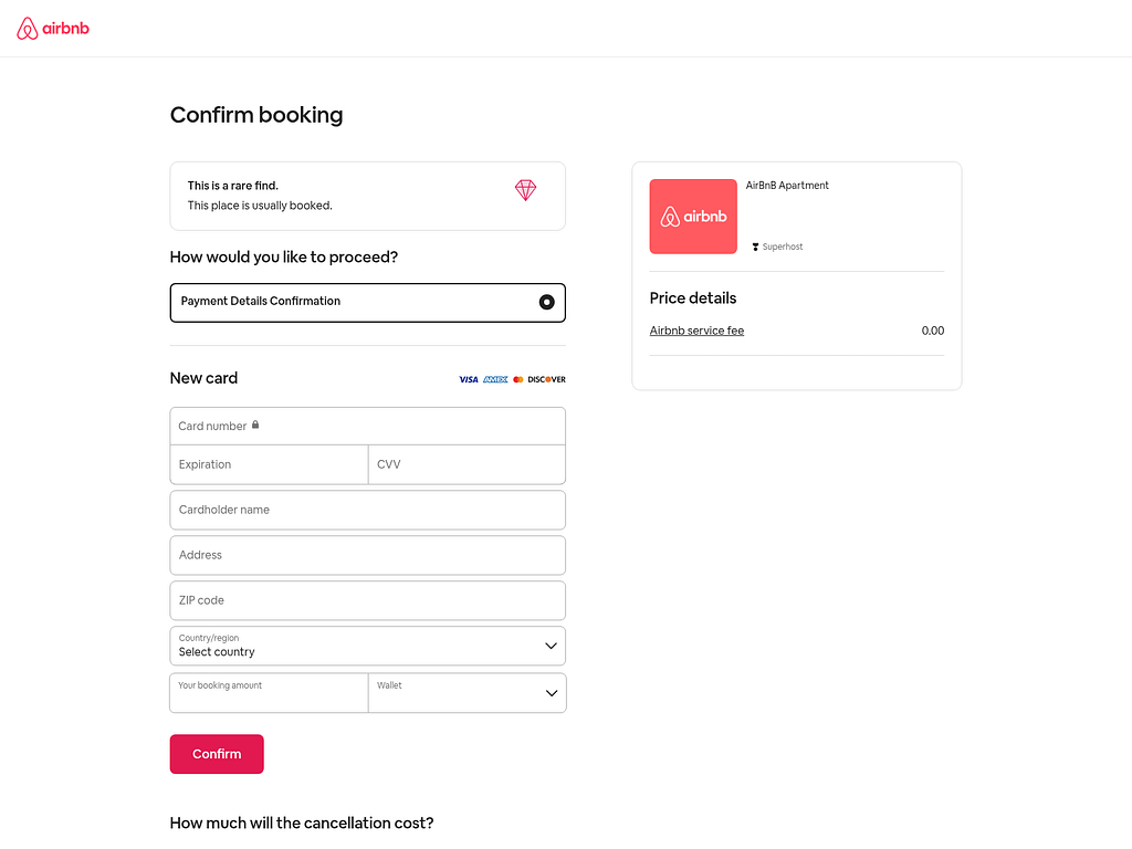 vacation scams - airbnb