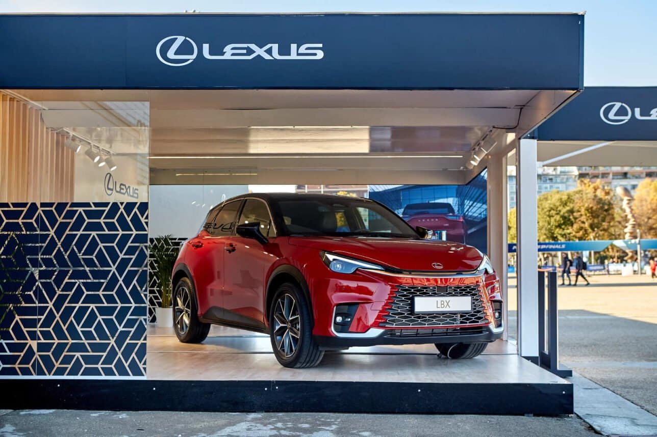 Lexus è Official Automotive Partner delle Nitto ATP Finals, stand by Event's Way