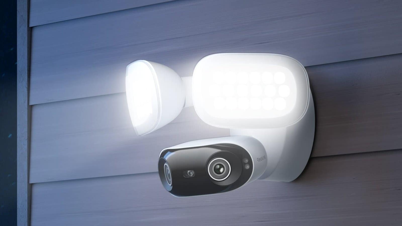 Elite Floodlight WiFi telecamera AI