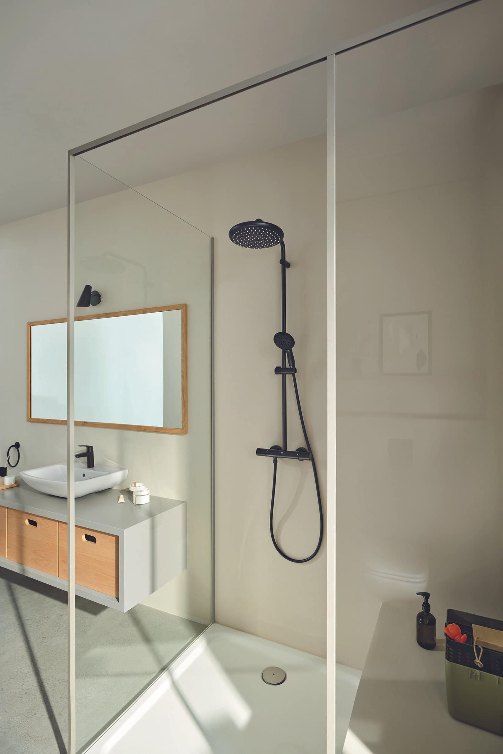 Doccia GROHE, modello Tempesta System 250, MattBlack