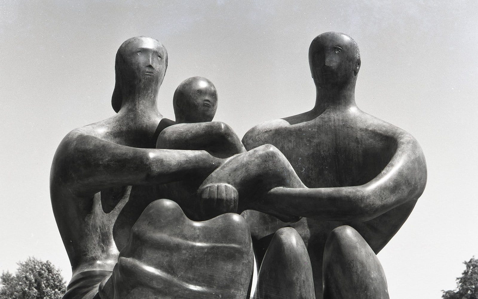 Family Group 1948-49 in Perry Green, Hertfordshire.