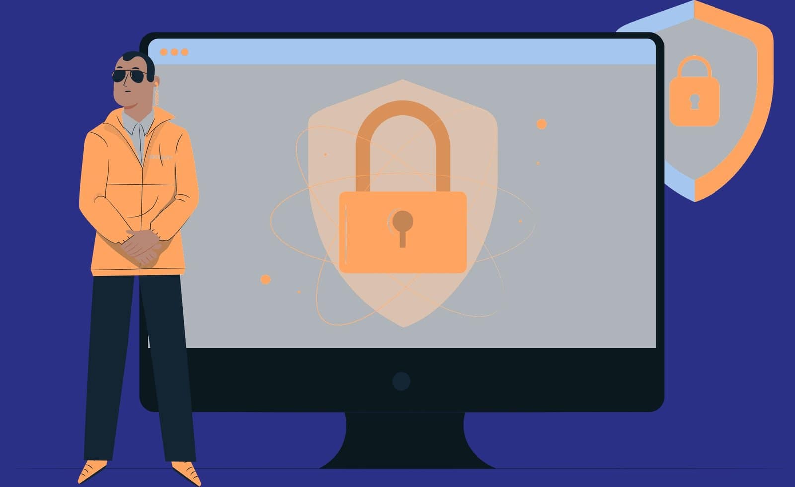 una guardia del corpo per il tuo spazio web