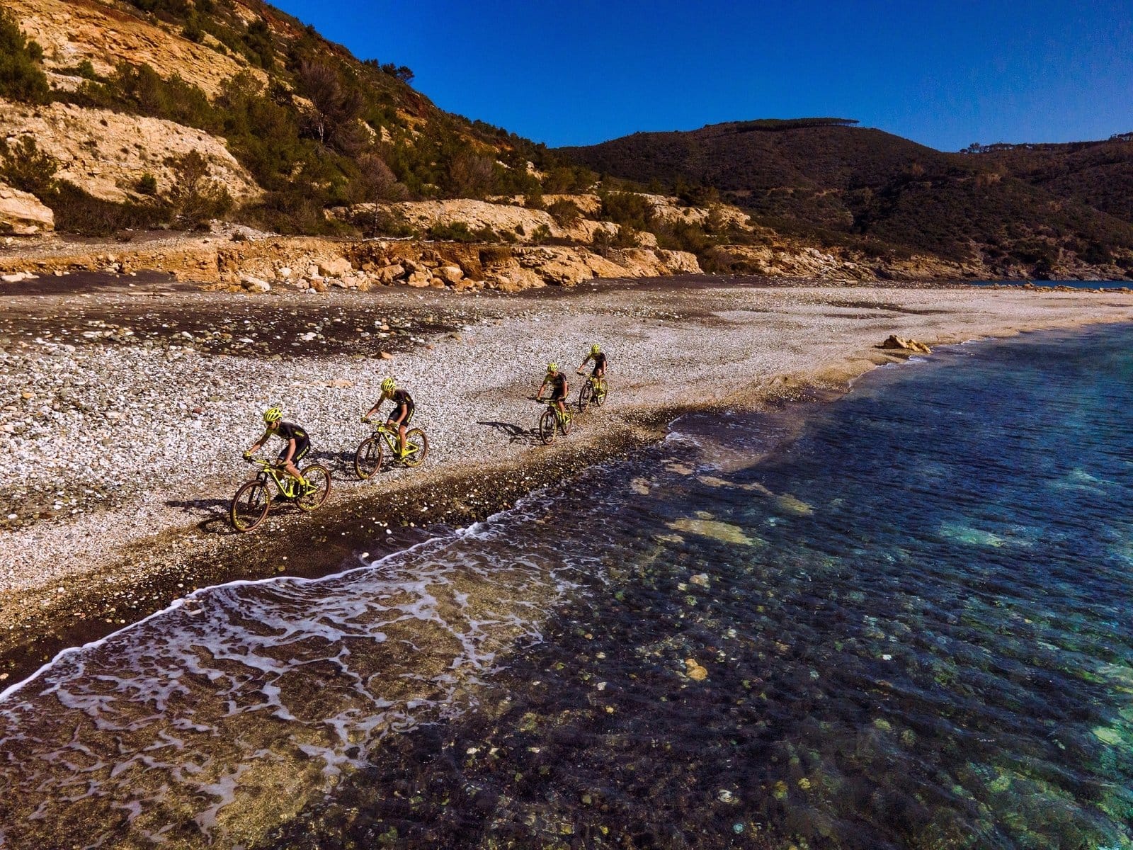 biker all'isola d'elba