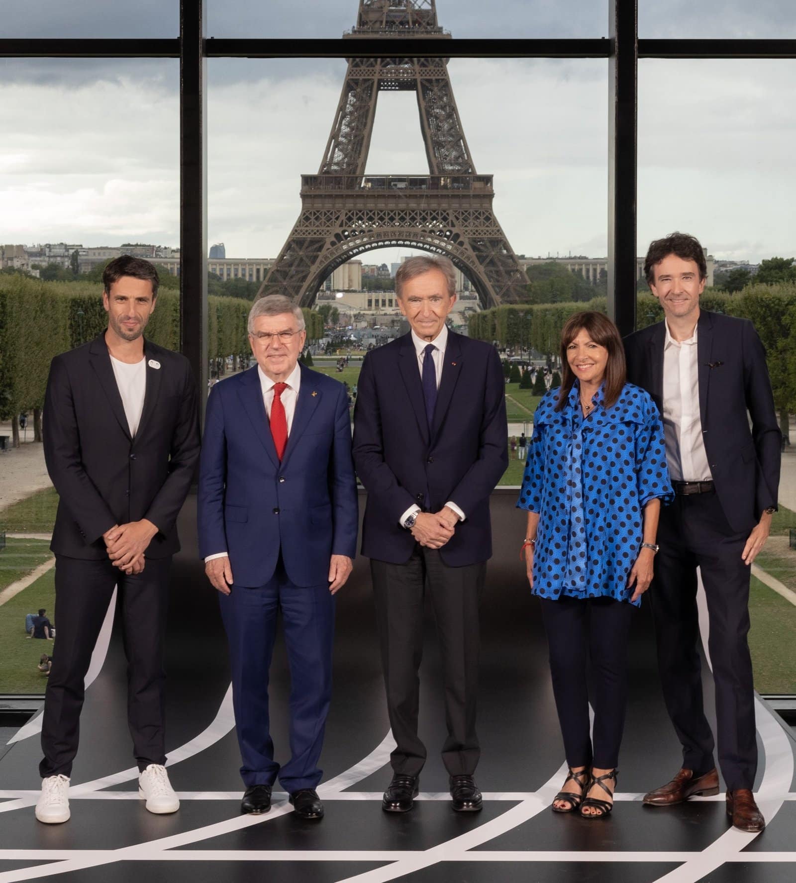 Bernard Arnault, CEo di LVMH per Parigi 2024