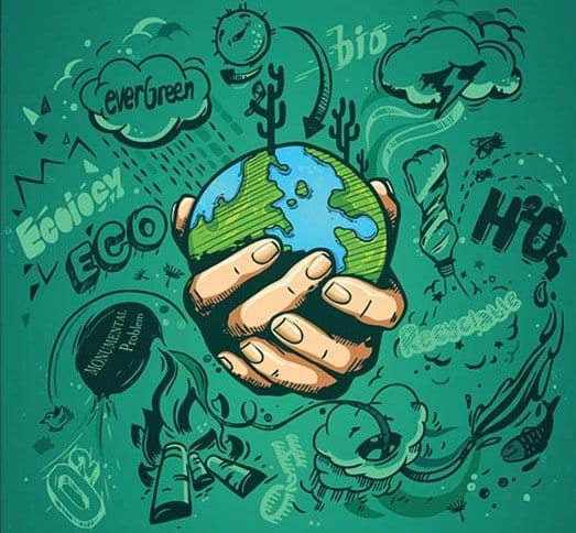 green hero e il pianeta terra