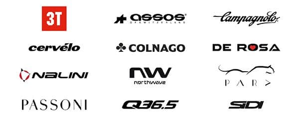 alcuni marchi presenti a Becycle