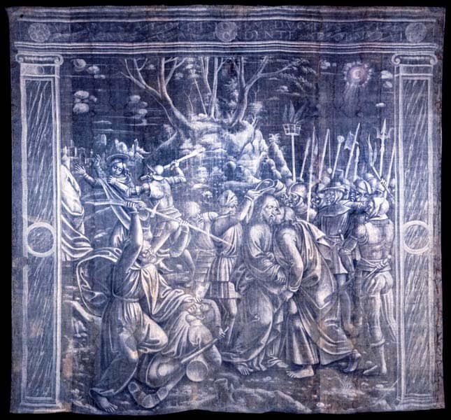 Uno dei teli della passione