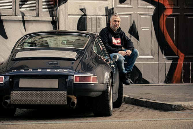 gin Engine e il fotografo Alberto Blasetti