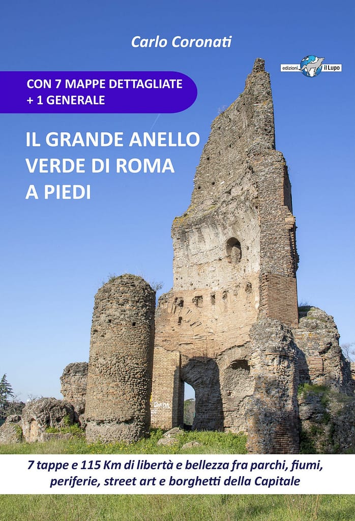 Cover del libro Il grande anello verde di roma a piedi
