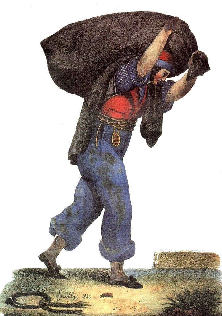 Un camallo del porto