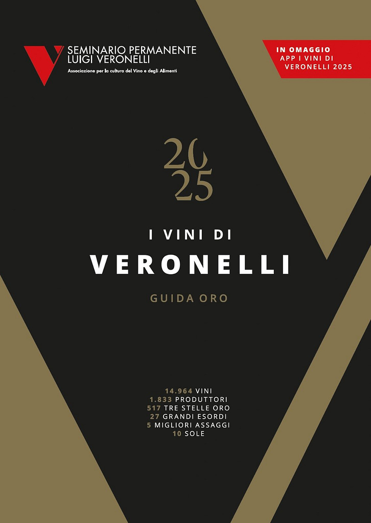 Guida Oro I Vini di Veronelli 2025 - Copertina